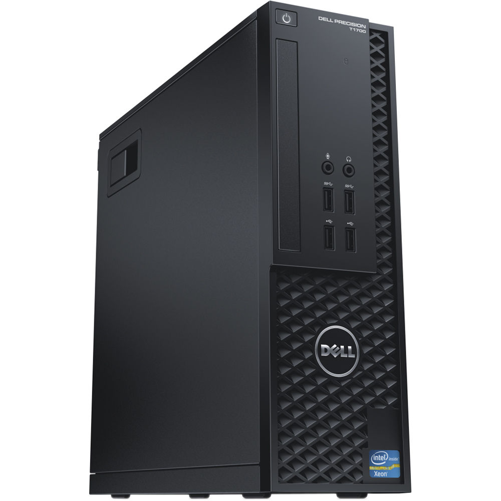 Dell Workstation Precision T1700 SFF Xeon E3-1246V3  3.5 Ghz 8GB SSD 240GB  INTEL HD P4600 1GB Win 10 Pro - D1606221C